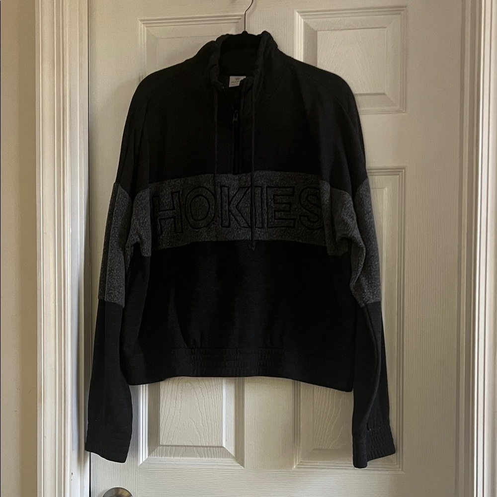 Women's Black and Gray Sweatshirt